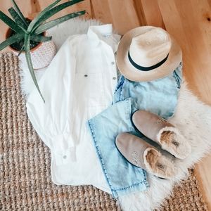 Topshop Nordstrom button up top